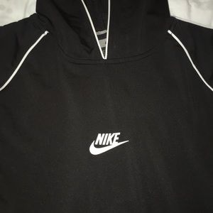 Black Nike exercise hoodie
